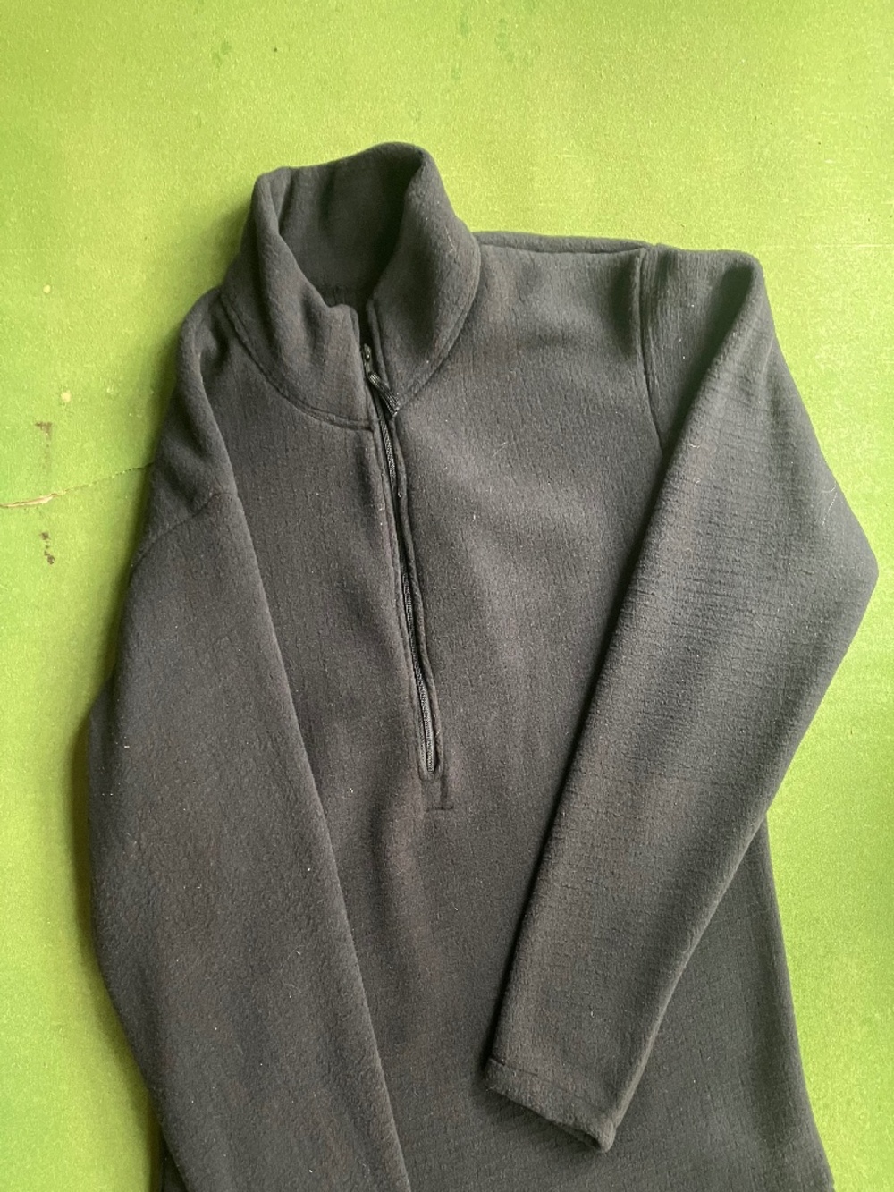 Polartec zip pullover shirt Mens Large